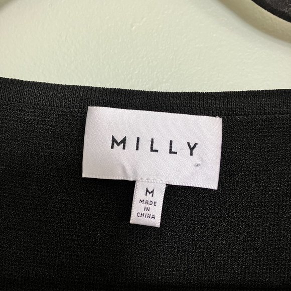 Milly button up bell sleeve knit dress size medium - Picture 4 of 8